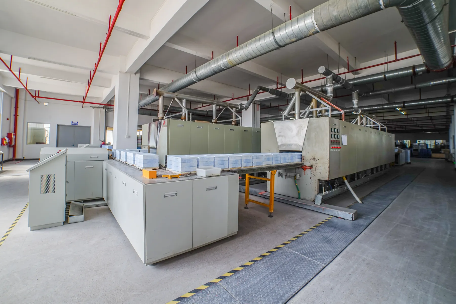 Continuous thermal process