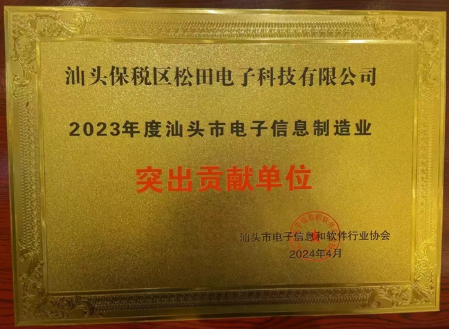 Shantou Award for Outstanding Contribution