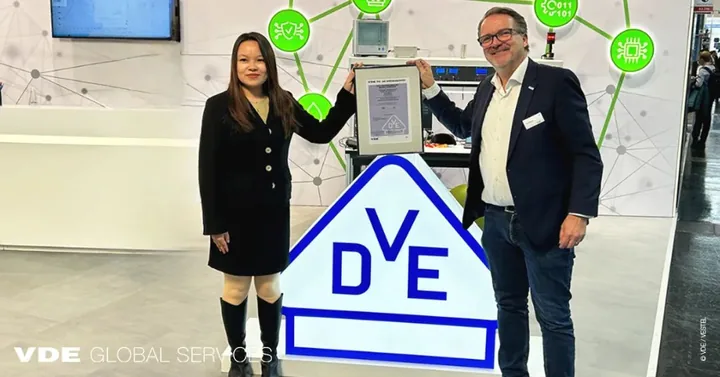 VDE presents STE with SMD safety capacitor certification at electronica 2024