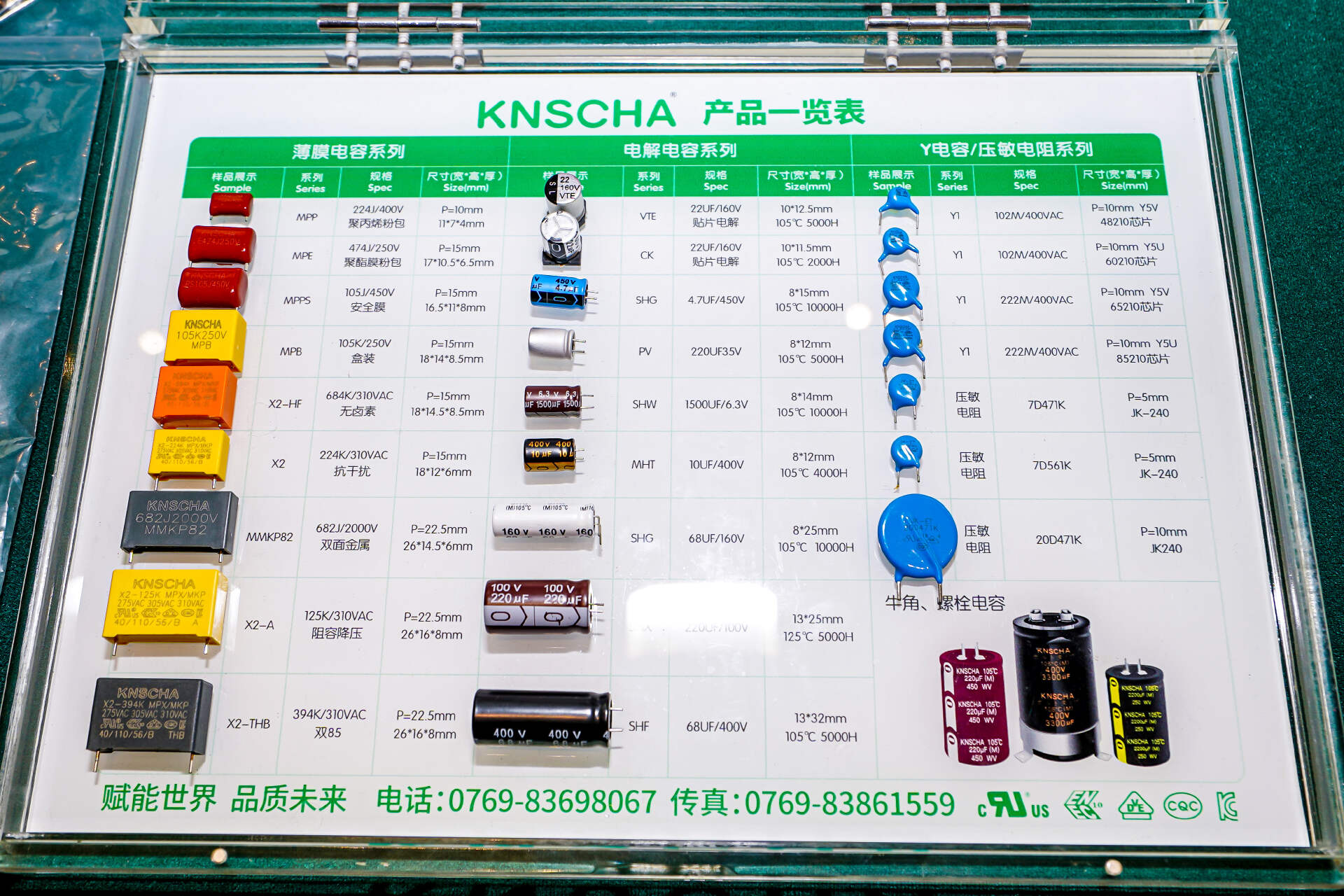 KNSCHA display: film capacitor series — source figure 48