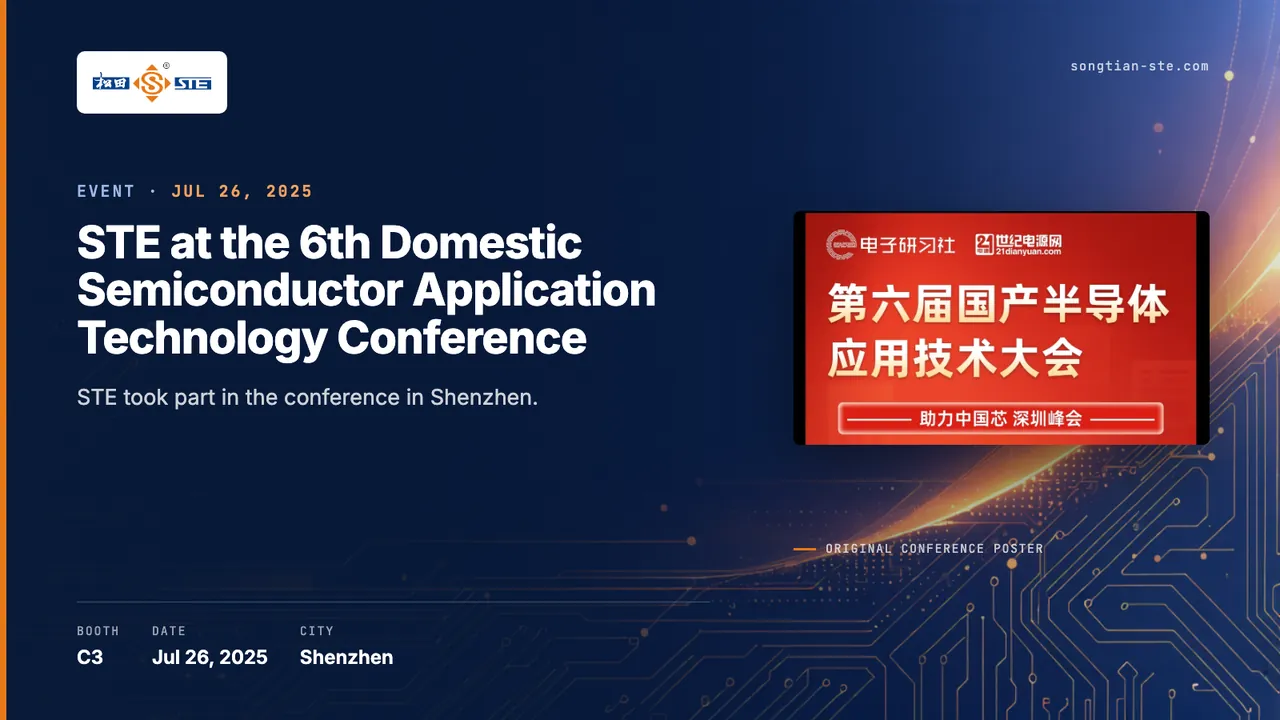 STE at the 6th Domestic Semiconductor Application Technology Conference