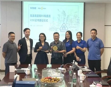 STE Y1 ceramic capacitor receives VDE certification for 85/85 and DC testing, original image 1 of 5