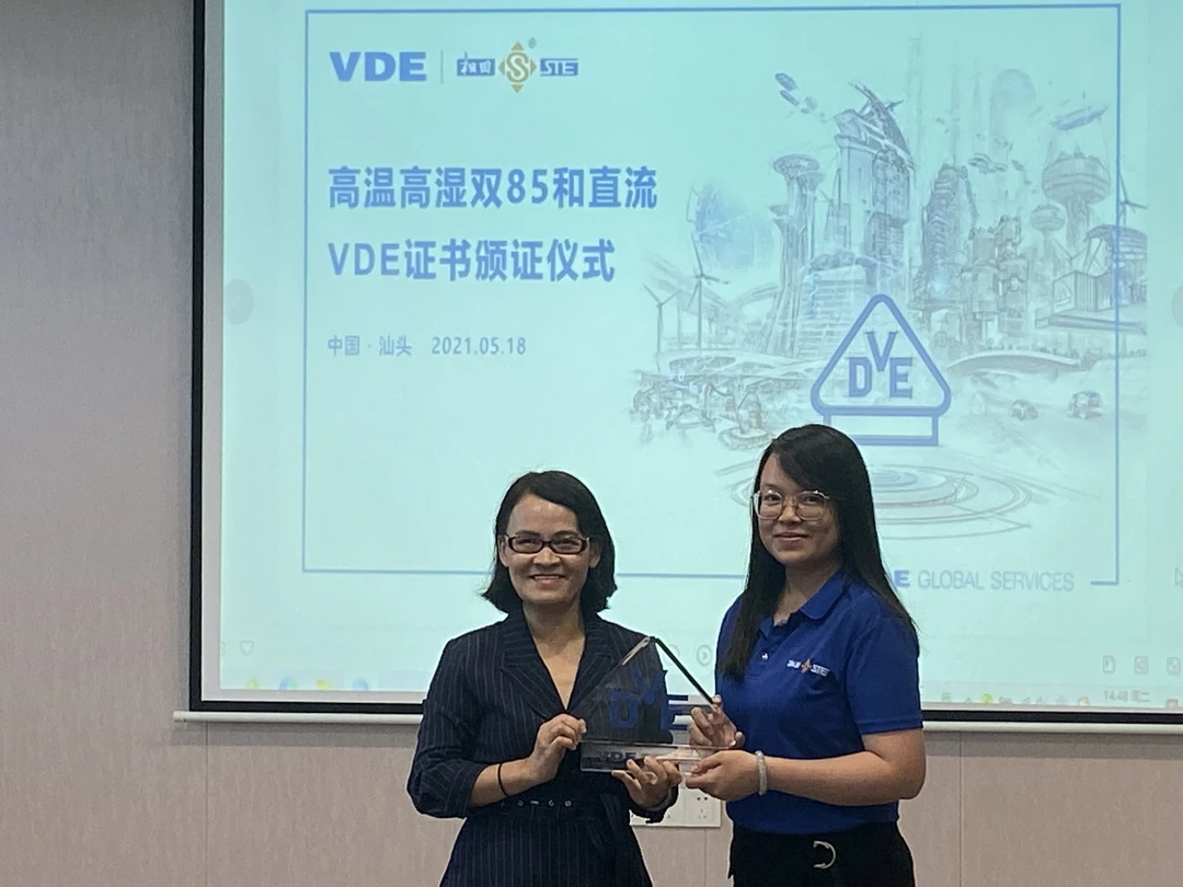 STE Y1 ceramic capacitor receives VDE certification for 85/85 and DC testing, original image 5 of 5