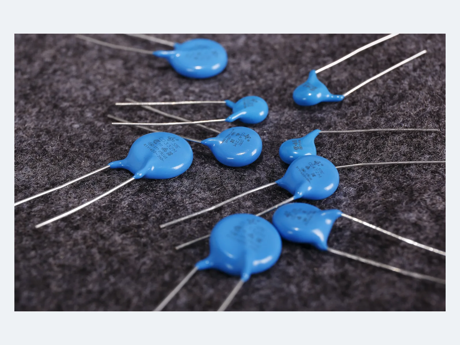 Typical appearance, Y1 safety ceramic capacitors